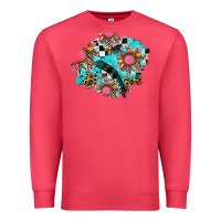 Cardinal race sunflower patches Premium Sweatshirt - AdoDesignShop