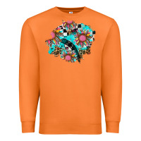 Carrot race sunflower patches Premium Sweatshirt - AdoDesignShop