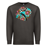 Smoke race sunflower patches Premium Sweatshirt - AdoDesignShop
