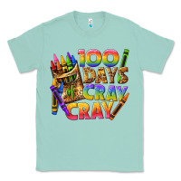 Seafoam 100 days of cray cray tbw Classic Tee - texasbilliewilder