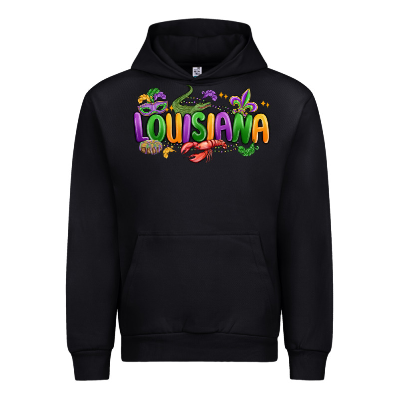 Mardi Gras Louisiana Urban Hoodie by MaliasSmallBusiness | Teevron