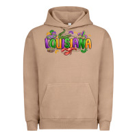 Pigment Burro mardi gras louisiana Urban Hoodie - MaliasSmallBusiness