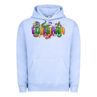 Pigment Grape Ice mardi gras louisiana Urban Hoodie - MaliasSmallBusiness