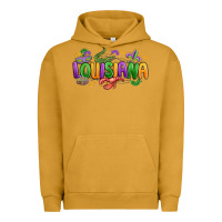 Pigment Peanut Butter mardi gras louisiana Urban Hoodie - MaliasSmallBusiness