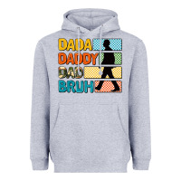 Heather Grey dada daddy dad bruh Heavyweight Hoodie - AdoDesignShop