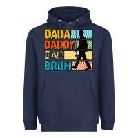 Navy dada daddy dad bruh Heavyweight Hoodie - AdoDesignShop