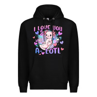 Black love you a lotl Premium Hoodie - MaliasSmallBusiness