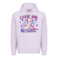 Lilac love you a lotl Premium Hoodie - MaliasSmallBusiness