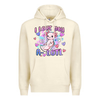 Sandshell love you a lotl Premium Hoodie - MaliasSmallBusiness