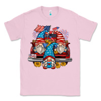 Bubblegum Pink 4th of july gnomes farm truck Classic Tee - Zillion Design Studio
