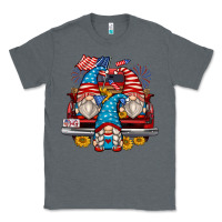 Charcoal Heather 4th of july gnomes farm truck Classic Tee - Zillion Design Studio