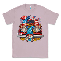 Lilac 4th of july gnomes farm truck Classic Tee - Zillion Design Studio