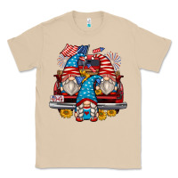 Mushroom 4th of july gnomes farm truck Classic Tee - Zillion Design Studio