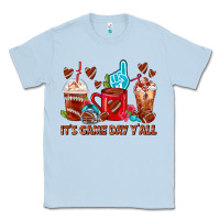 Dusty Blue american football coffee cups Classic Tee - FaDigitalArtStudio