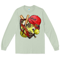 Matcha softball home plate Long Sleeve Tee - Zillion Design Studio