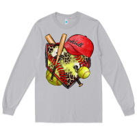 Moon Dust softball home plate Long Sleeve Tee - Zillion Design Studio