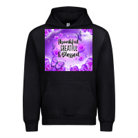 Black thankful greatful blessed Urban Hoodie - NancyCooperArtShop
