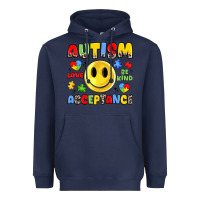 Navy autism acceptance Heavyweight Hoodie - JahusDesignShop