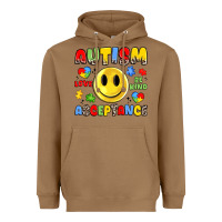 Toasted Coconut autism acceptance Heavyweight Hoodie - JahusDesignShop