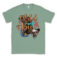 Sage wild and free Classic Tee - Zillion Design Studio