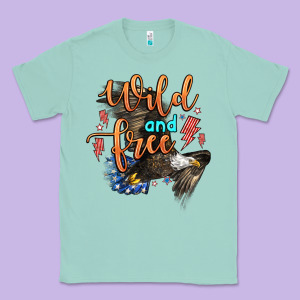 Wild And Free Classic Tee Designed By Zillion Design Studio