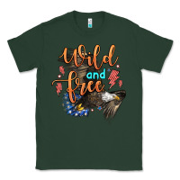 Sports Green wild and free Classic Tee - Zillion Design Studio