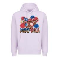 Lilac moo rica Premium Hoodie - MaliasSmallBusiness