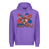 Purple moo rica Premium Hoodie - MaliasSmallBusiness