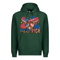 Sports Green moo rica Premium Hoodie - MaliasSmallBusiness