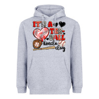 Heather Grey it's a tee ball kinda day Heavyweight Hoodie - JahusDesignShop