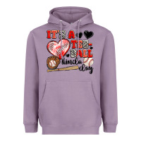 Lavender it's a tee ball kinda day Heavyweight Hoodie - JahusDesignShop