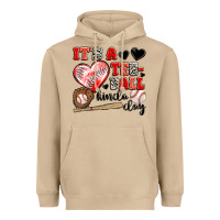 Mushroom it's a tee ball kinda day Heavyweight Hoodie - JahusDesignShop
