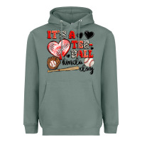 Sage it's a tee ball kinda day Heavyweight Hoodie - JahusDesignShop
