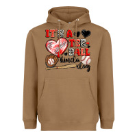 Toasted Coconut it's a tee ball kinda day Heavyweight Hoodie - JahusDesignShop