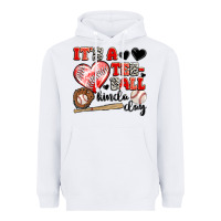 White it's a tee ball kinda day Heavyweight Hoodie - JahusDesignShop