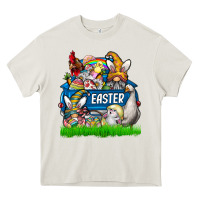 Cream easter Heavy Core Tee - CowhideDigitalArt