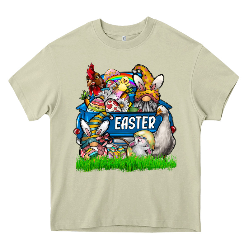 Easter Heavy Core Tee by CowhideDigitalArt | Teevron
