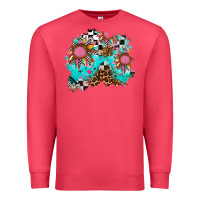 Cardinal race sunflower patches Premium Sweatshirt - AdoDesignShop