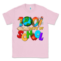 Bubblegum Pink 100 days of school Classic Tee - texasbilliewilder