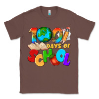 Chestnut 100 days of school Classic Tee - texasbilliewilder