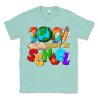Seafoam 100 days of school Classic Tee - texasbilliewilder