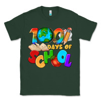 Sports Green 100 days of school Classic Tee - texasbilliewilder