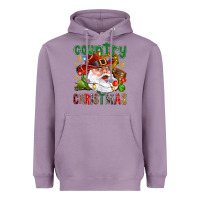 Lavender Country Christmas Heavyweight Hoodie - BundleAndBundleShop
