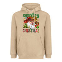Mushroom Country Christmas Heavyweight Hoodie - BundleAndBundleShop