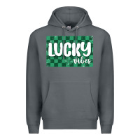 Rock lucky vibes Premium Hoodie - MaliasSmallBusiness
