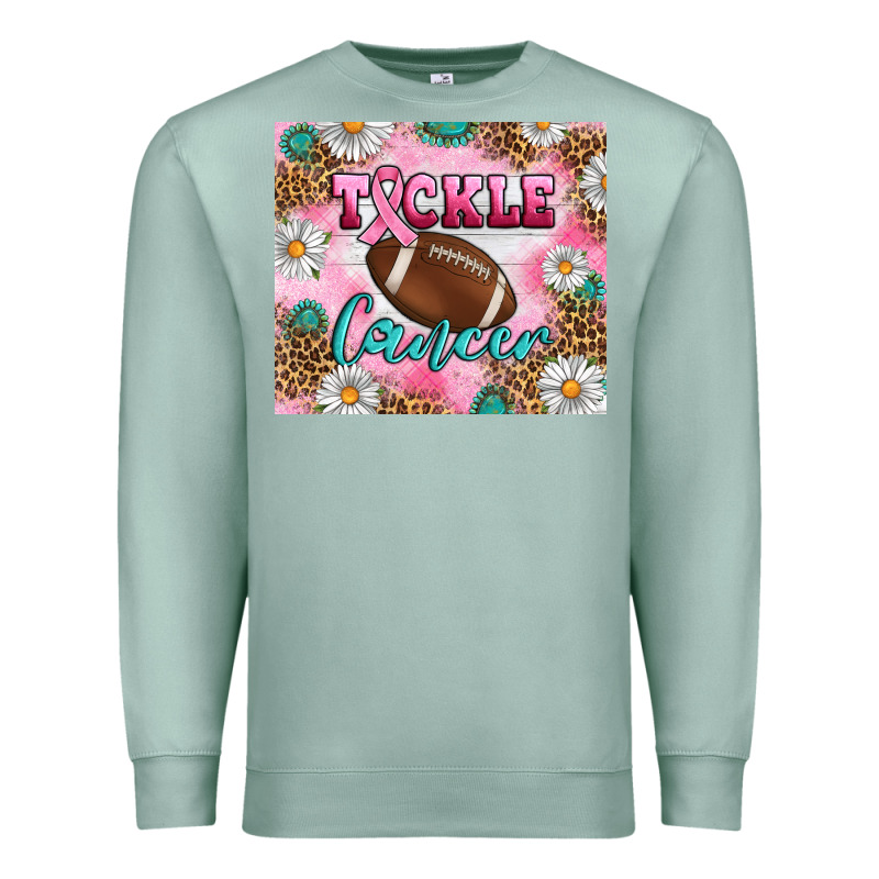 Breast Cancer  Tackle Cancer Tumbler Premium Sweatshirt by Artiststas | Teevron