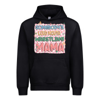 Black somebody's loud mouth wrestling mama Urban Hoodie - MaliasSmallBusiness