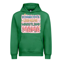 Emerald somebody's loud mouth wrestling mama Urban Hoodie - MaliasSmallBusiness
