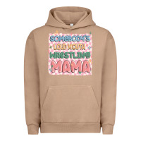 Pigment Burro somebody's loud mouth wrestling mama Urban Hoodie - MaliasSmallBusiness