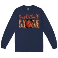 Navy basketball mom Long Sleeve Tee - texasbilliewilder